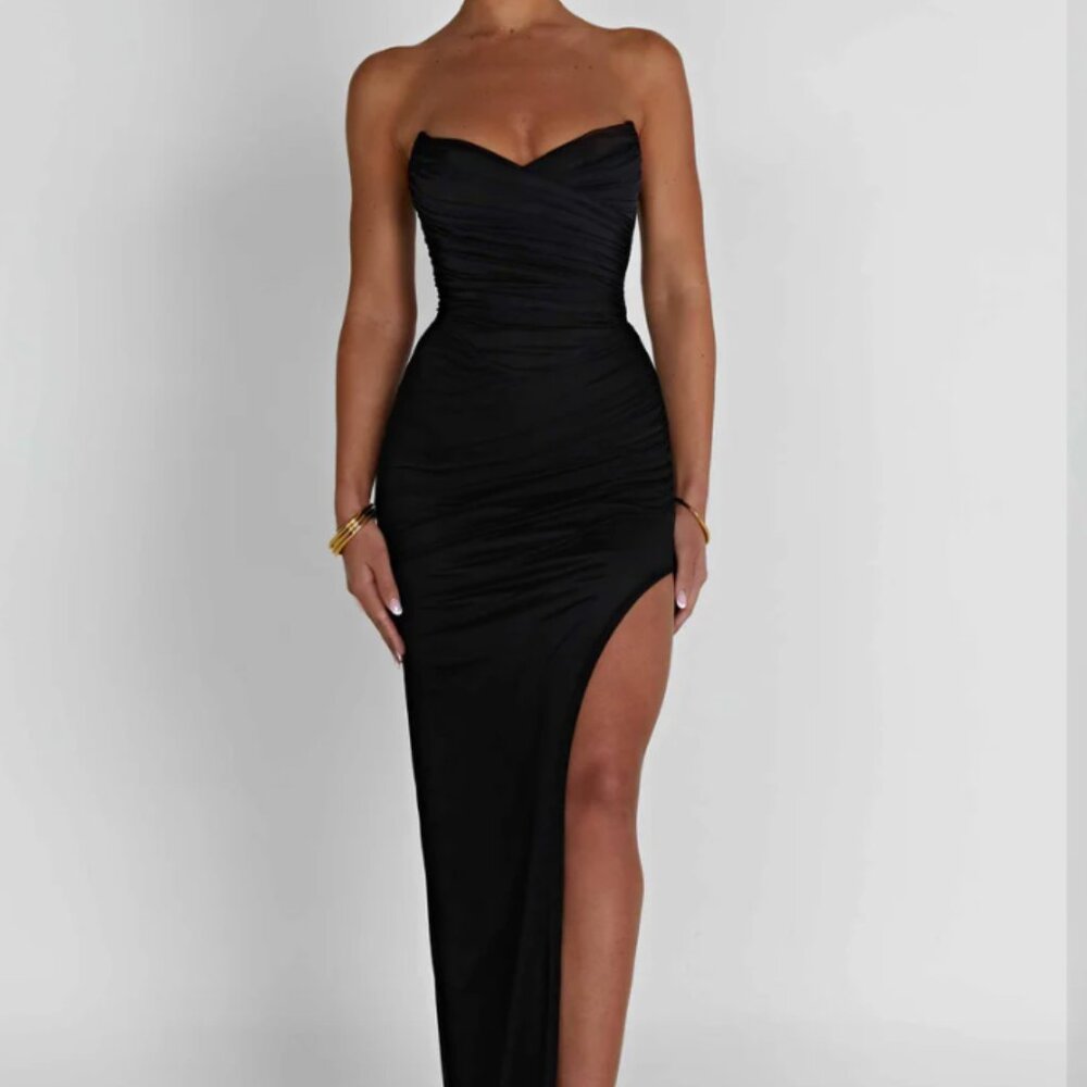 Babyboo Giovanna Maxi Dress - Black, Size L